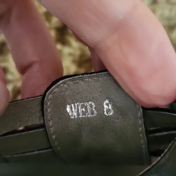 Black Wedge Sandals Womans Size 8 - Picture 8 of 10